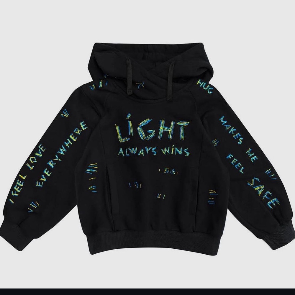 Kids “Light Always Wins” Hoodie